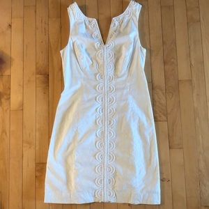 Ivory detail Lilly Pulitzer Shift Size 4